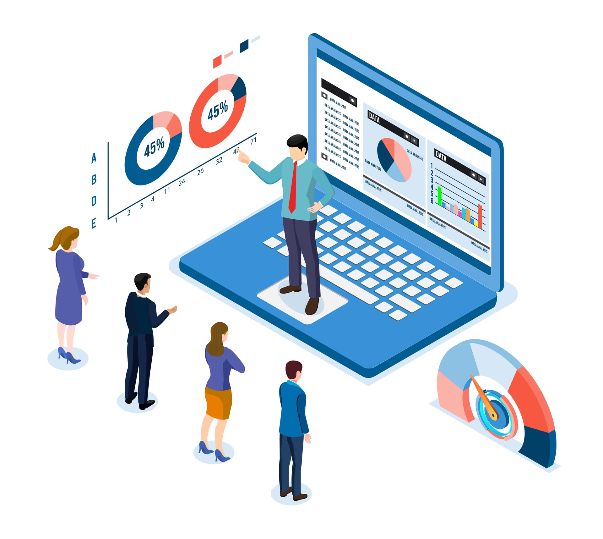Data visualization and analytics workspace